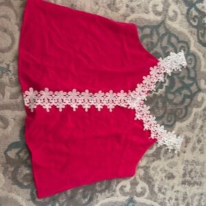 🌸 4/$40 🌸Lace Trim Tank Top